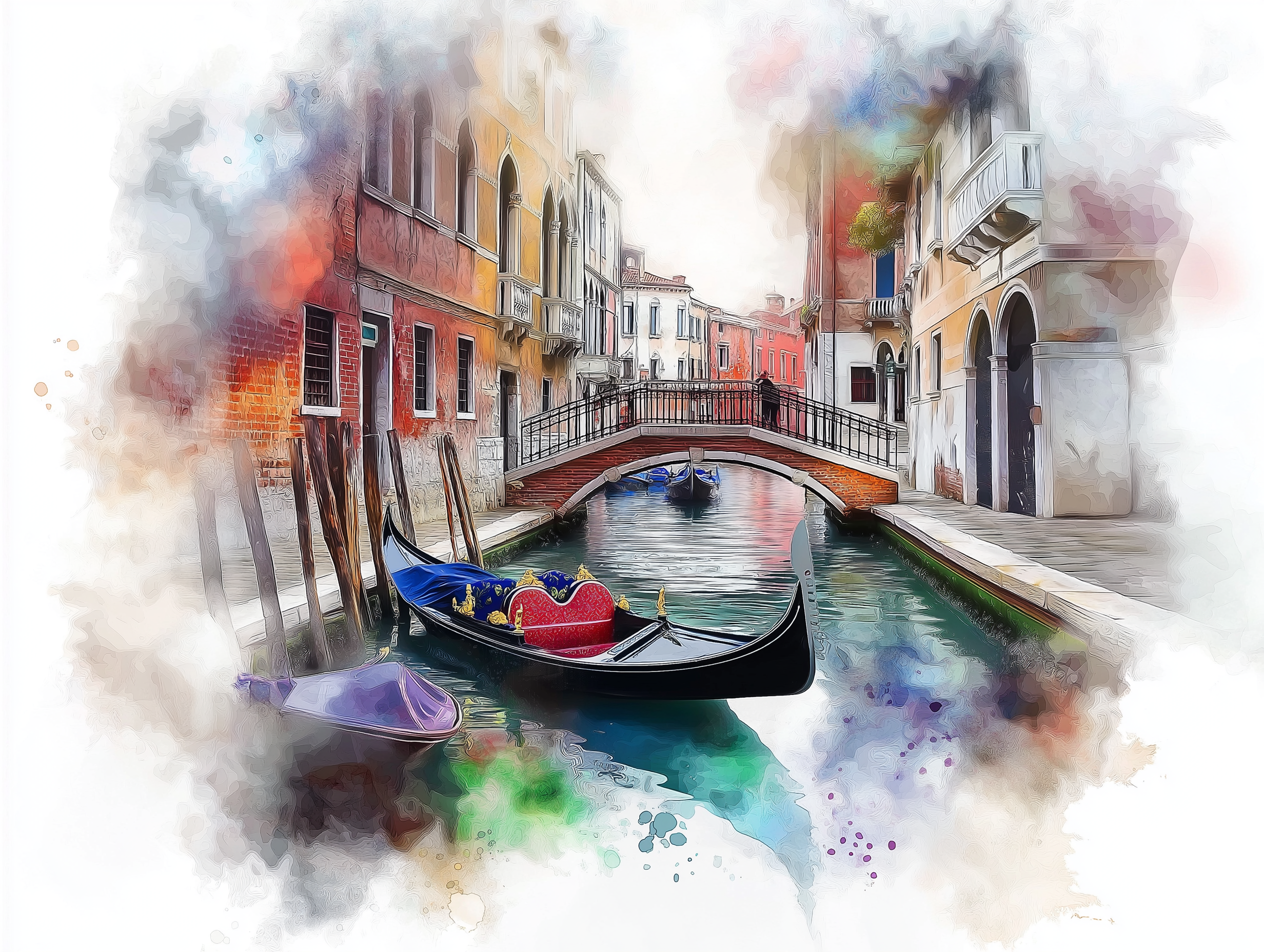 Watercolor Venice